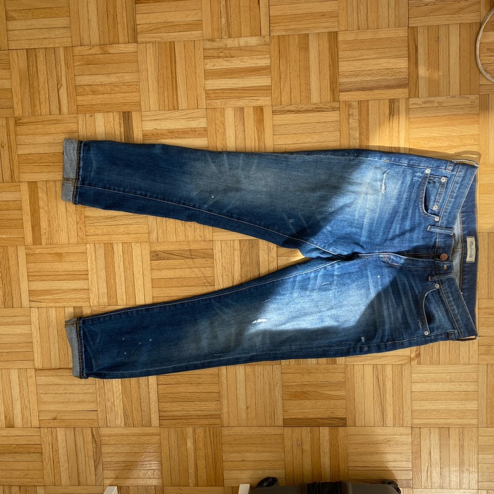 Madewell boyfriend jeans